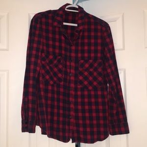 Gently Used Sanctuary Plaid Button-Down